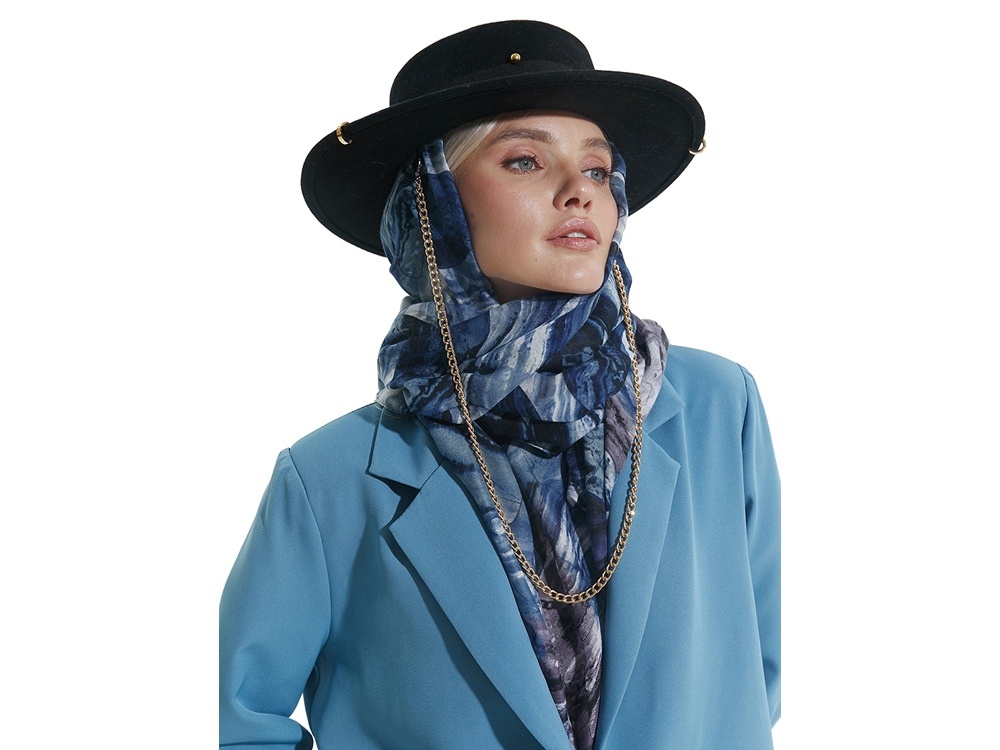 Шарф- палантин Уральский хребет