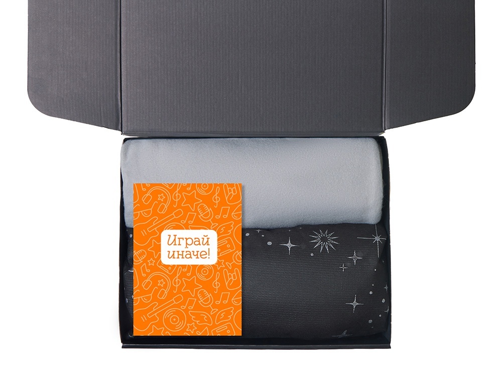 Подарочный набор Re:y. Cocoon с пледом, свечой и диффузором