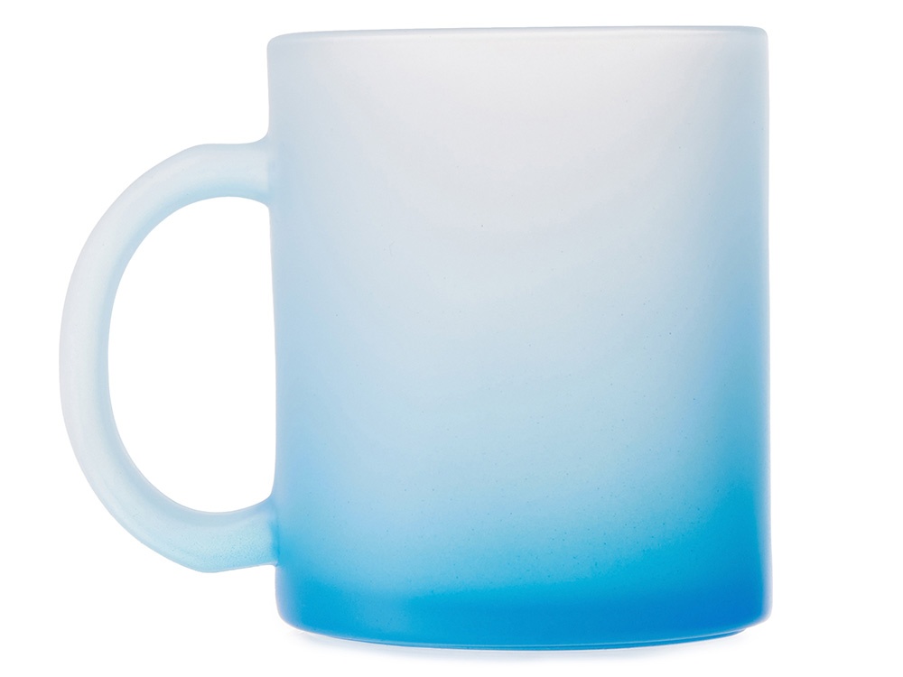 Стеклянная матовая кружка с градиентом для сублимации Омбре