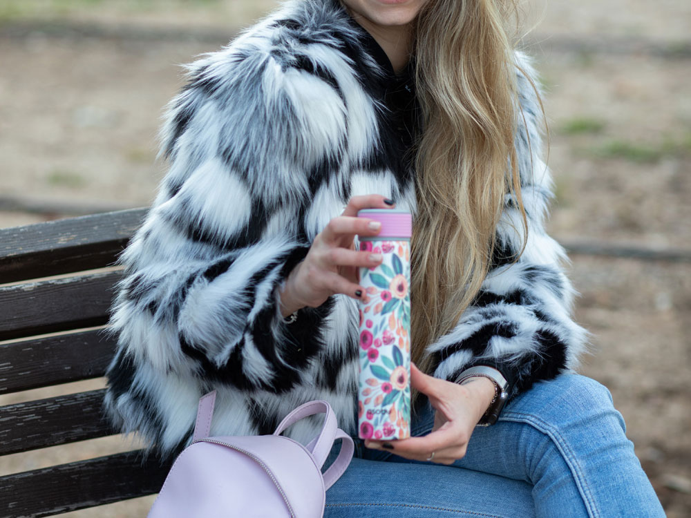 Вакуумный термос с петелькой SKINNY MINI, 230 мл