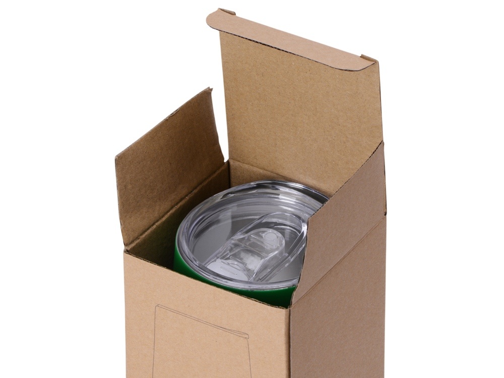 Вакуумная термокружка Sense Gum, непротекаемая крышка, soft-touch