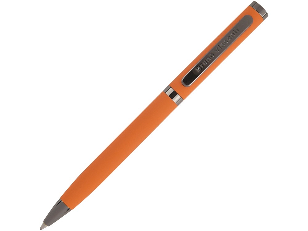 Ручка металлическая шариковая Firenze, софт-тач