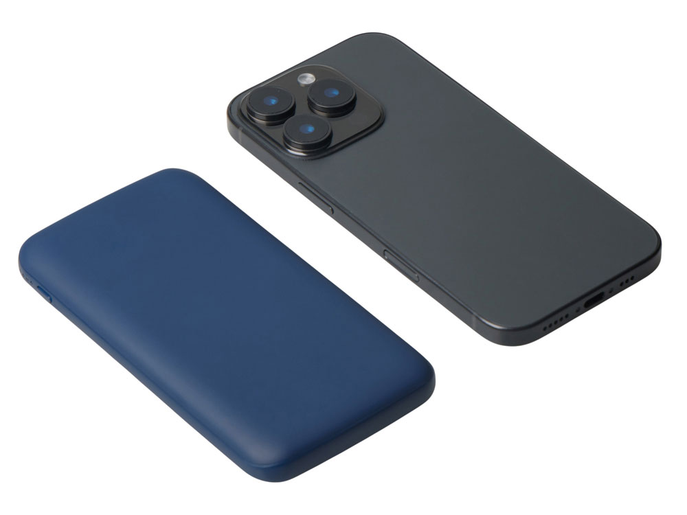 Набор из внешнего аккумулятора и универсального кабеля с подсветкой лого Reserve LED, 10000mAh