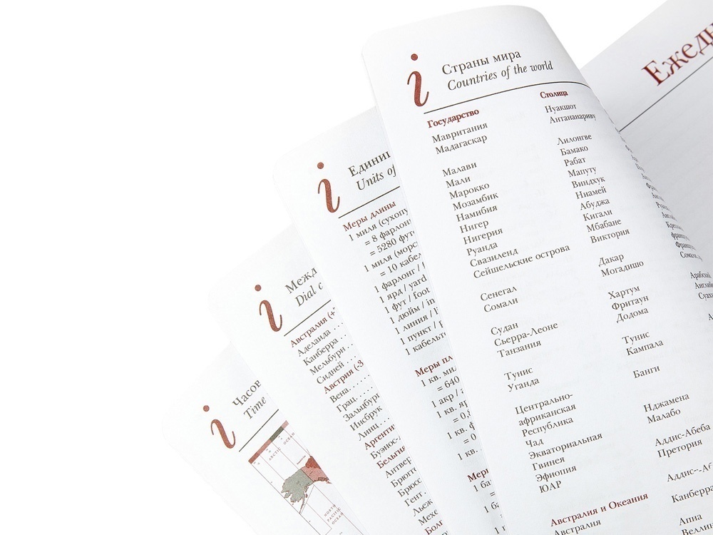 Ежедневник недатированный А5 Sidney Nebraska с серебряным срезом и уголками