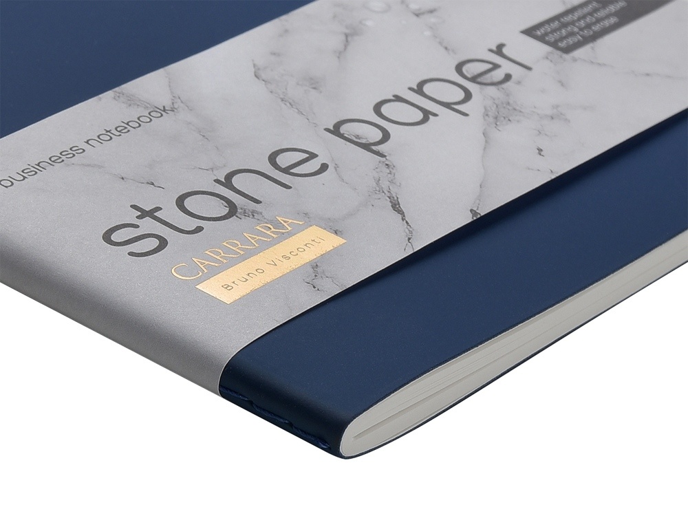 Тетрадь с каменной бумагой А5 Carrara