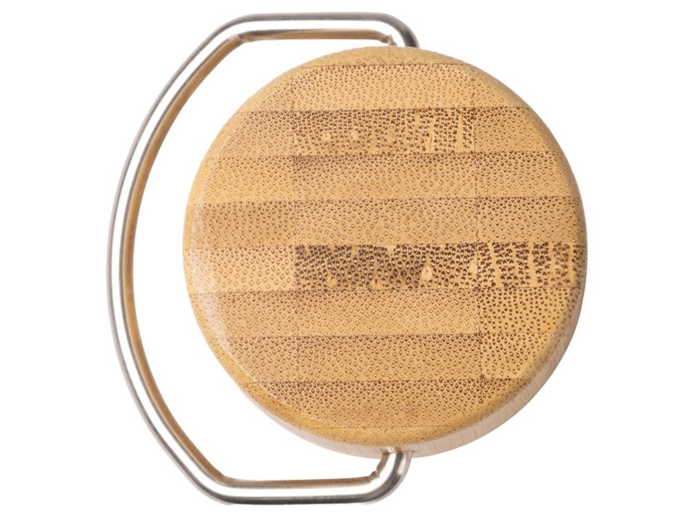 Термобутылка Нобук с бамбуковой крышкой, 500 мл