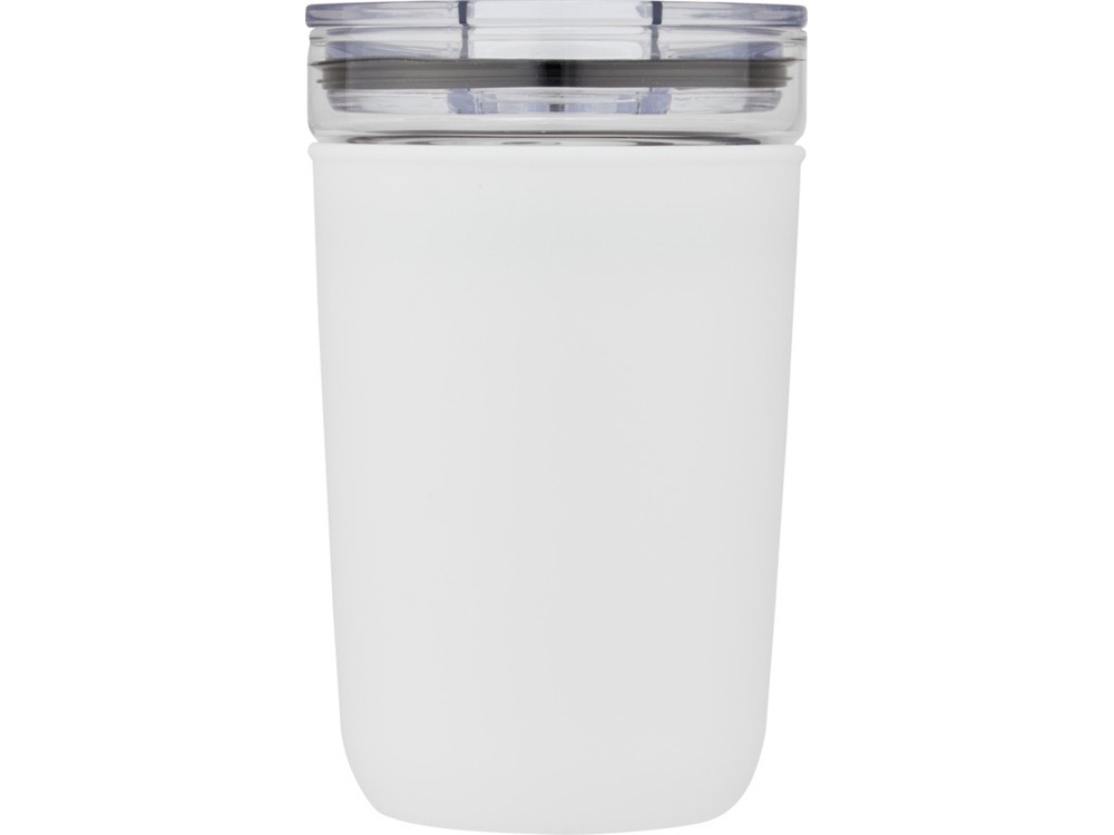 Стеклянная кружка Bello с внешней стенкой из переработанного пластика