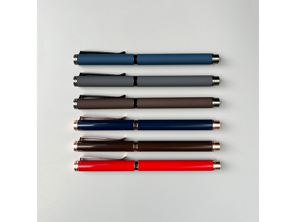 Ручка металлическая шариковая Venezia Pragmatico софт-тач