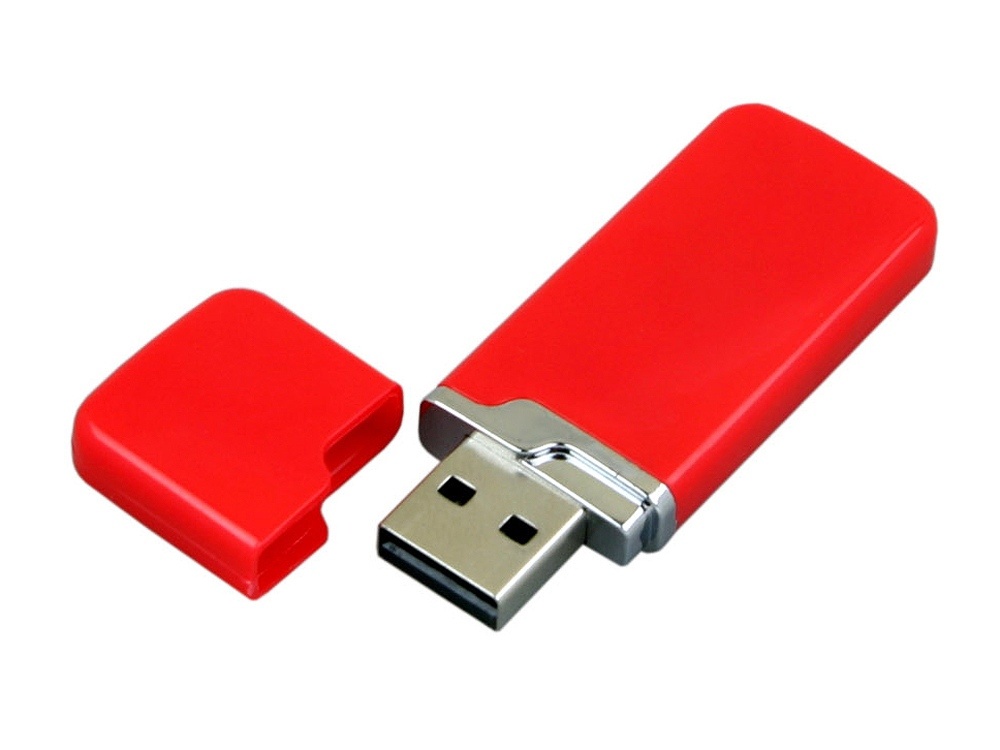 Флеш-накопитель USB 2.0 объемом 8 ГБ с уникальным колпачком