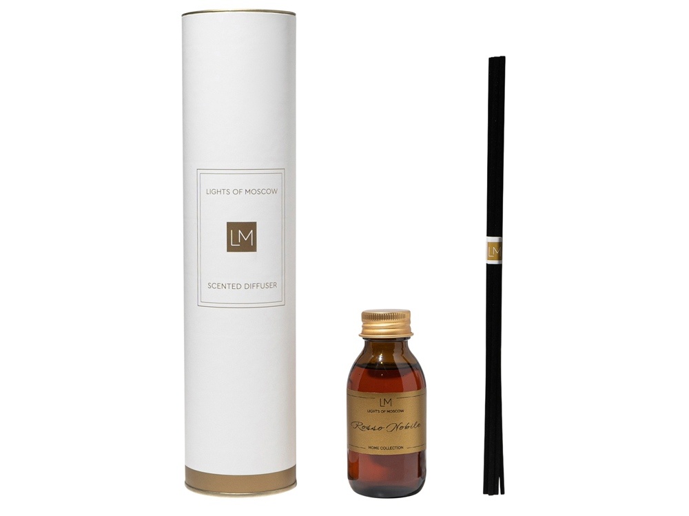 Ароматический диффузор с палочками, флер: личи и пион, мох, 100 мл