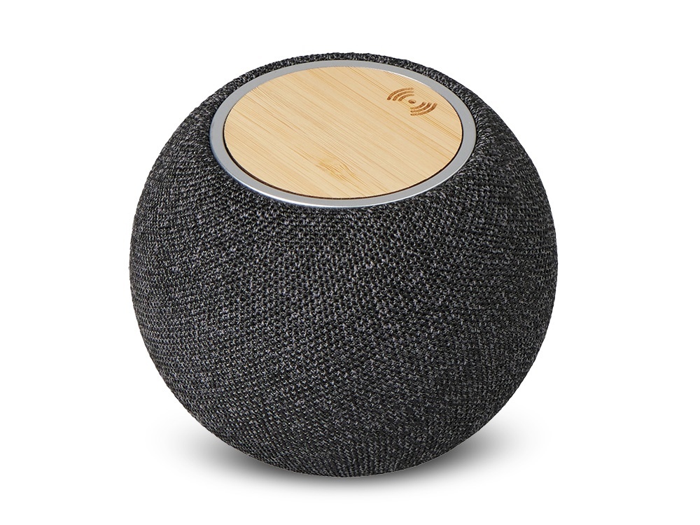 Портативная колонка с беспроводной зарядкой Ареа, 5 Вт