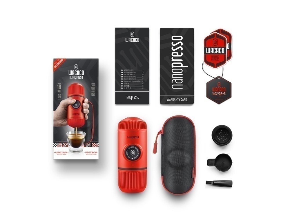 Ручная мини кофемашина Nanopresso Elements