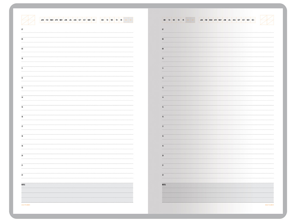 Ежедневник недатированный А5 Mercury