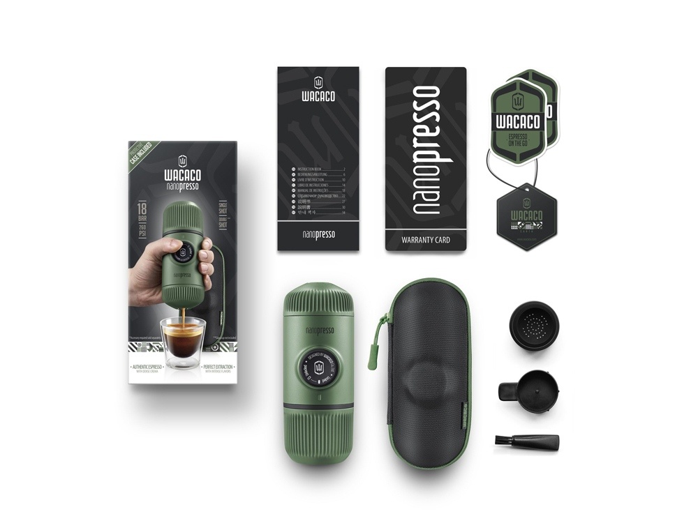 Ручная мини кофемашина Nanopresso Elements