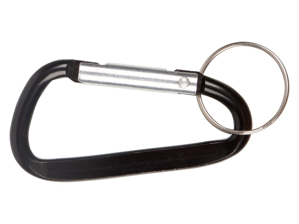 Брелок-карабин из переработанного алюминия Alumina