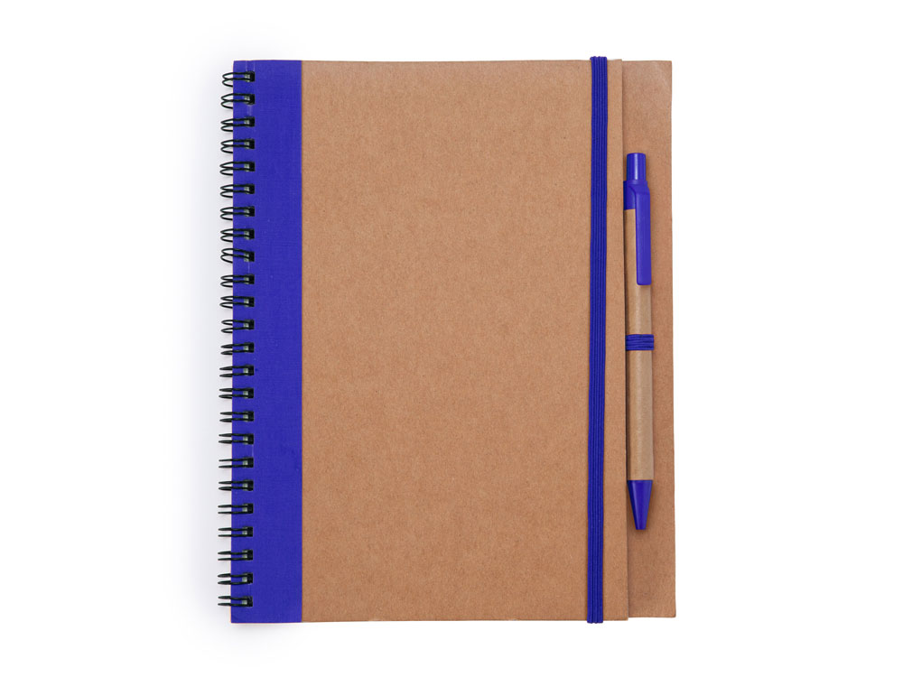 Блокнот А5+ ALANI с шариковой ручкой