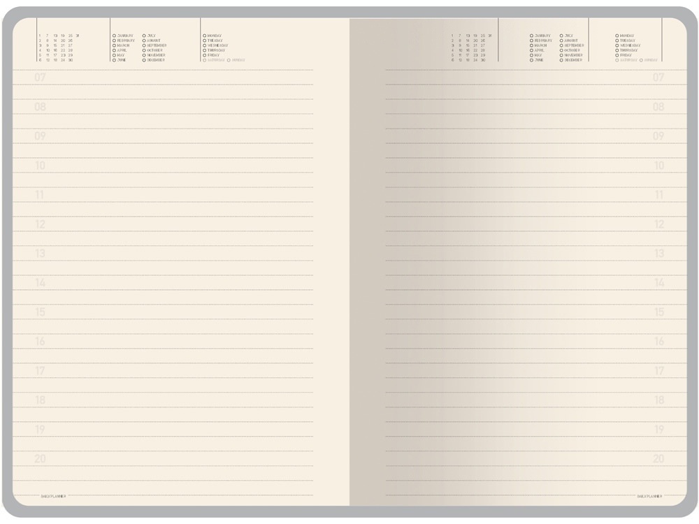 Ежедневник недатированный А5 Megapolis Nebraska Flex