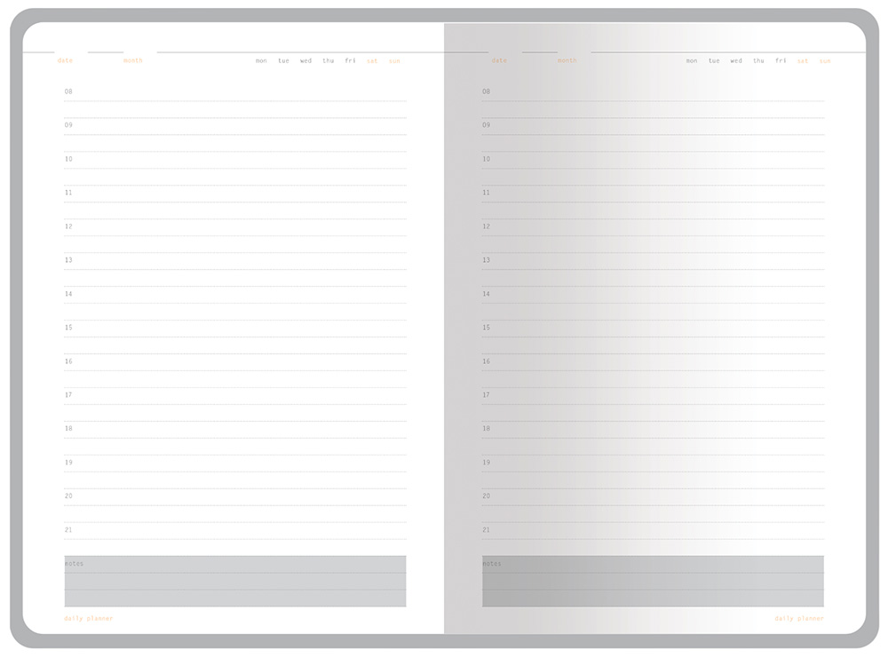 Ежедневник недатированный А5 Mercury