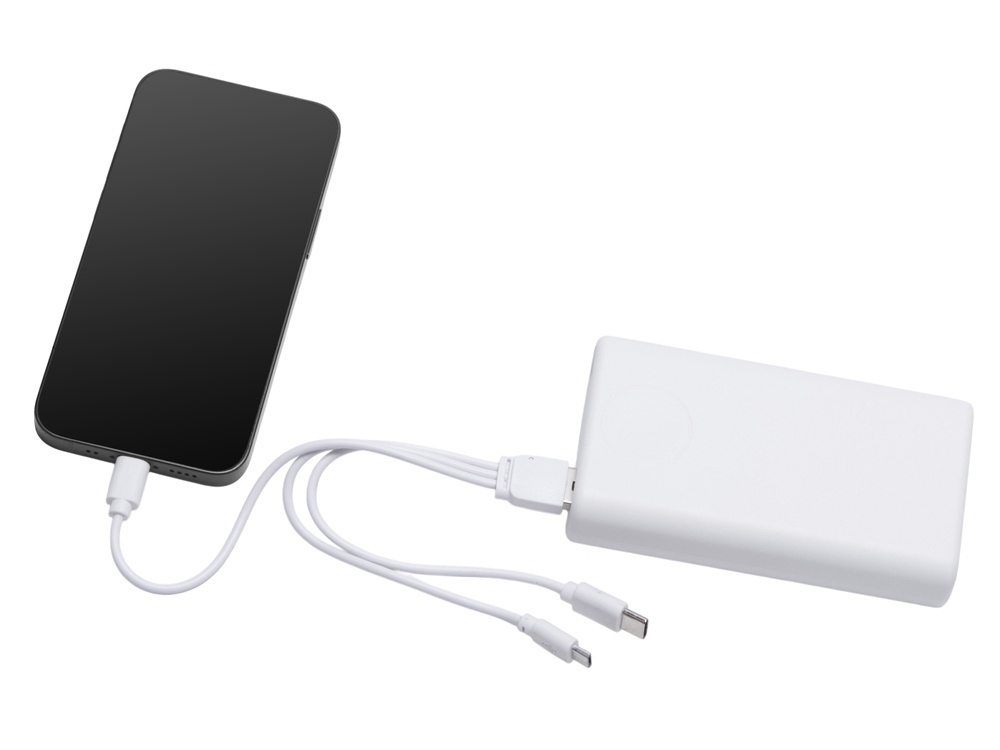 Внешний беспроводной аккумулятор 2-в-1 с функцией зарядки Apple Watch, QC/PD AtomIQ, 10000 мАч