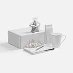 серебристый